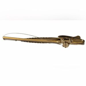 Vintage Mens Hickok Tie Clip Fly Fishing
